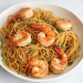 Nouilles chinoises crevettes asperges