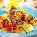 Brochettes de poulet mangue