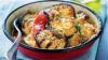 Gratin d'aubergines, parmezan et mozzarella