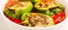 Poivrons farcis, ricotta et olives noires