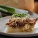 Gratin Dauphinois au confit de canard