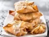 Chausson à la brandade et fondu de poireaux