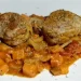 Rôti de porc et gratin de patates douces