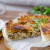 Tourte hivernale et salade de mâche 