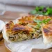 Tourte hivernale et salade de mâche 