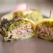 Ballottines de chou vert farcis