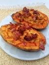 Patate douce farcie 