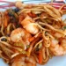 Nouilles chinoises crevettes asperges