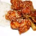 Poulet au caramel et riz parfumé