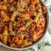 Rigatoni arabiata à l’aubergine